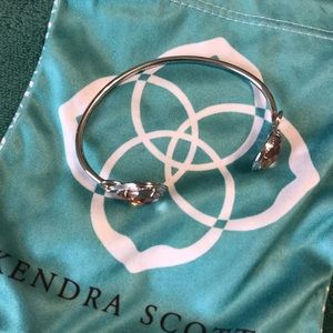 Silver Kendra Scott Bracelet Bangle Cuff